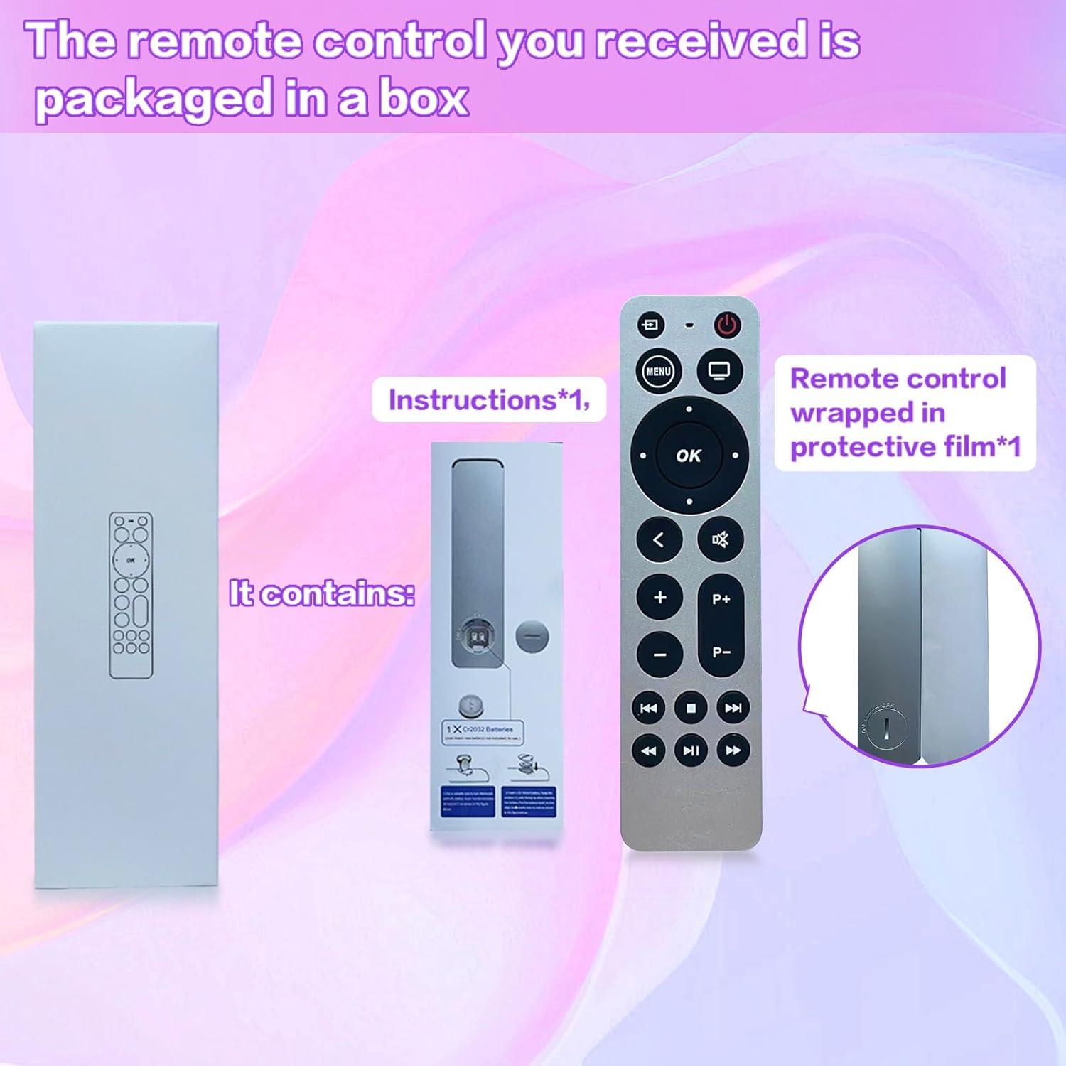 Control Remoto Reemplazo QRL para Apple TV 4K y HD
