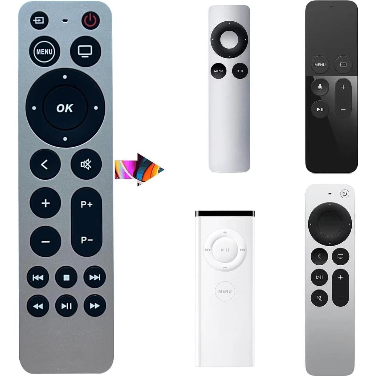 Control Remoto Reemplazo QRL para Apple TV 4K y HD
