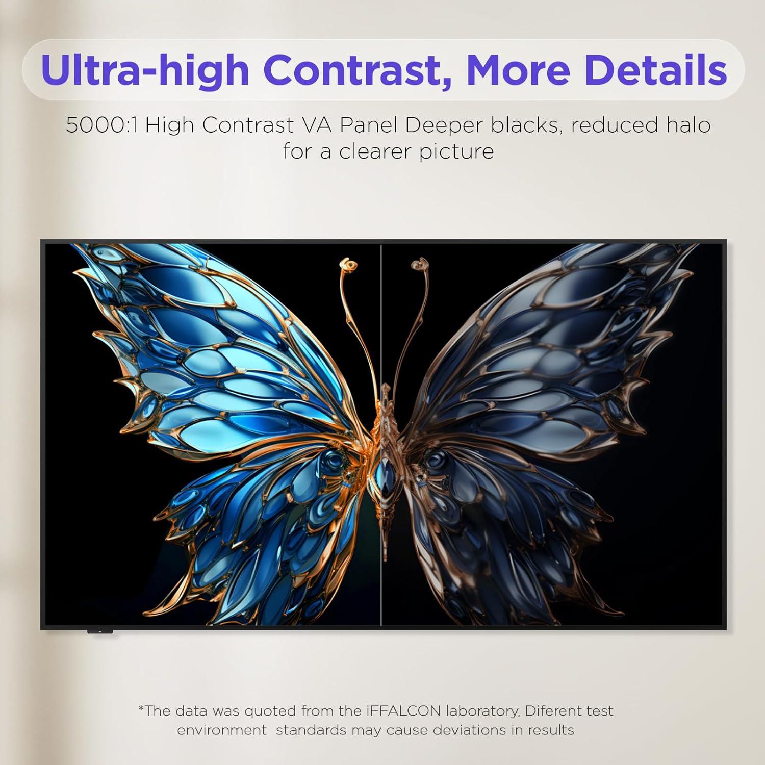 Televisor Inteligente iFFALCON 55" QLED 4K Ultra Delgado 144Hz