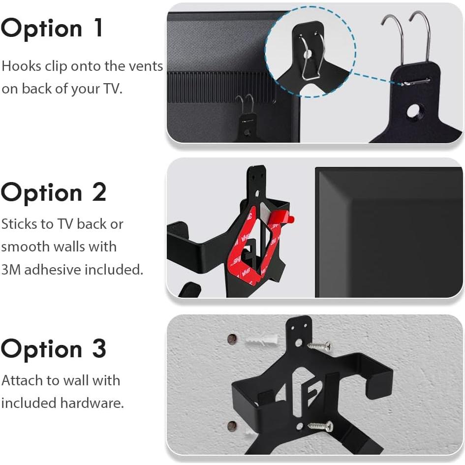 Soporte de Pared IFCASE para Apple TV 4K - Negro