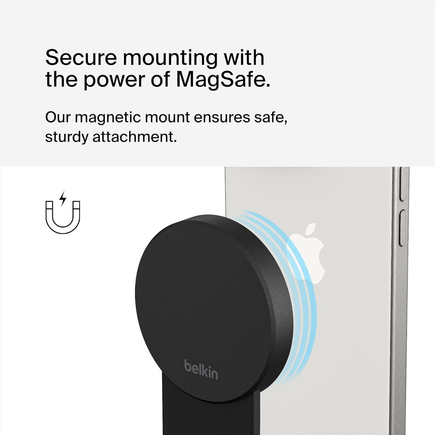 Soporte para iPhone Belkin MagSafe para Apple TV 4K - Gris