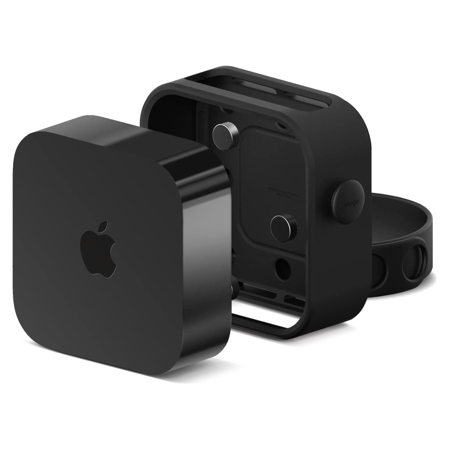 Soporte para Apple TV 4K 3ra Generación elago - Montaje Imán, Tornillo, Correa