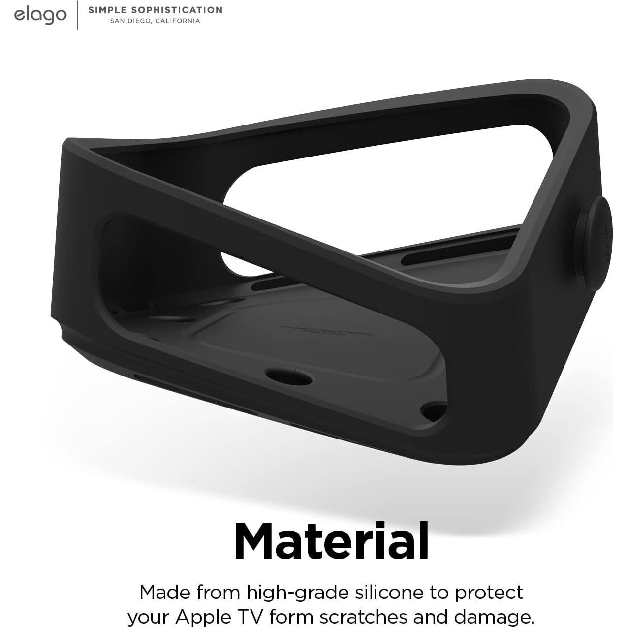 Soporte para Apple TV 4K 3ra Generación elago - Montaje Imán, Tornillo, Correa