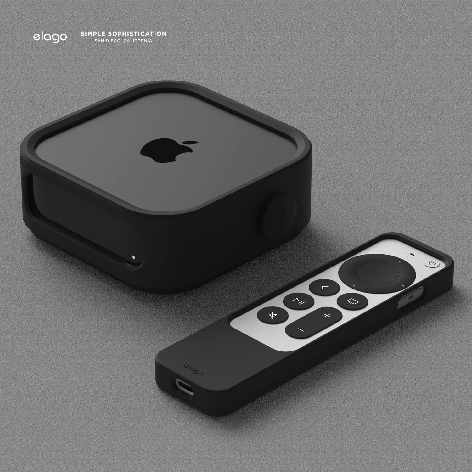 Soporte para Apple TV 4K 3ra Generación elago - Montaje Imán, Tornillo, Correa