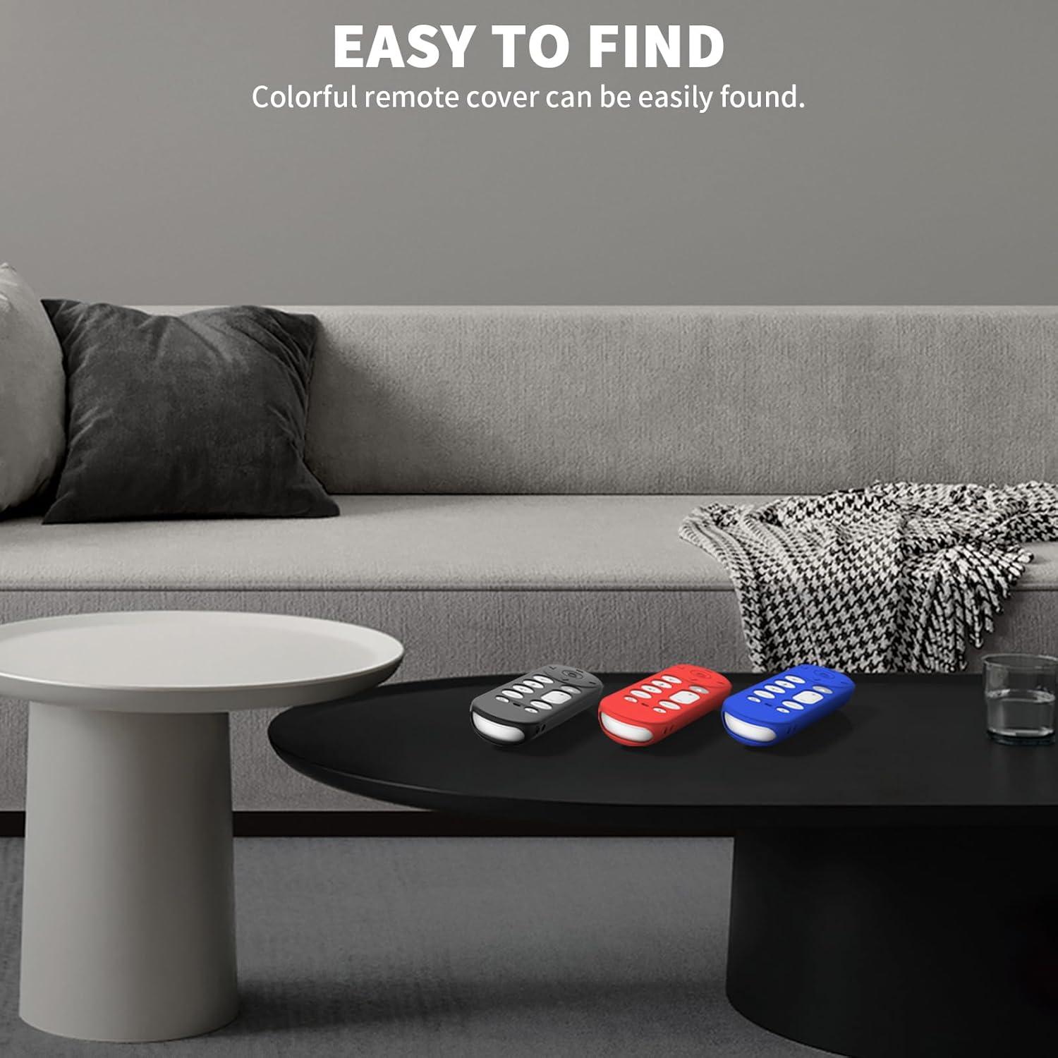 Funda de Silicona para Control Remoto Google TV 4K 2024 - 3 Pcs