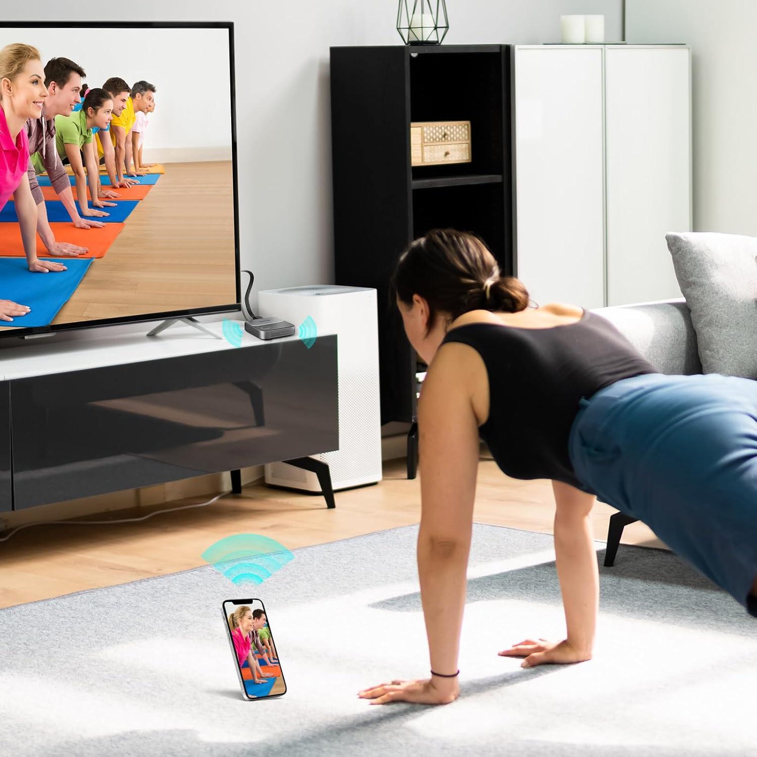 Adaptador Dongle Inalámbrico HDMI Unitek R36 4K 60Hz