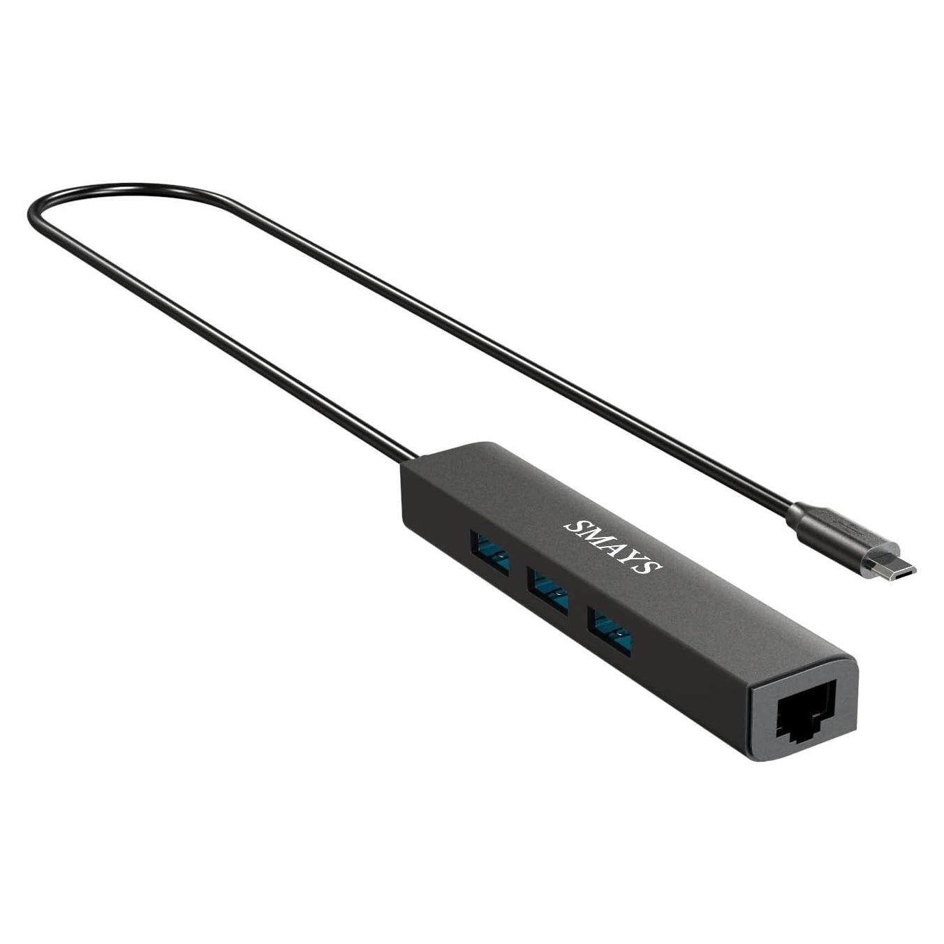 Adaptador Micro USB a Ethernet SMAYS para Fire Stick y Echo Show