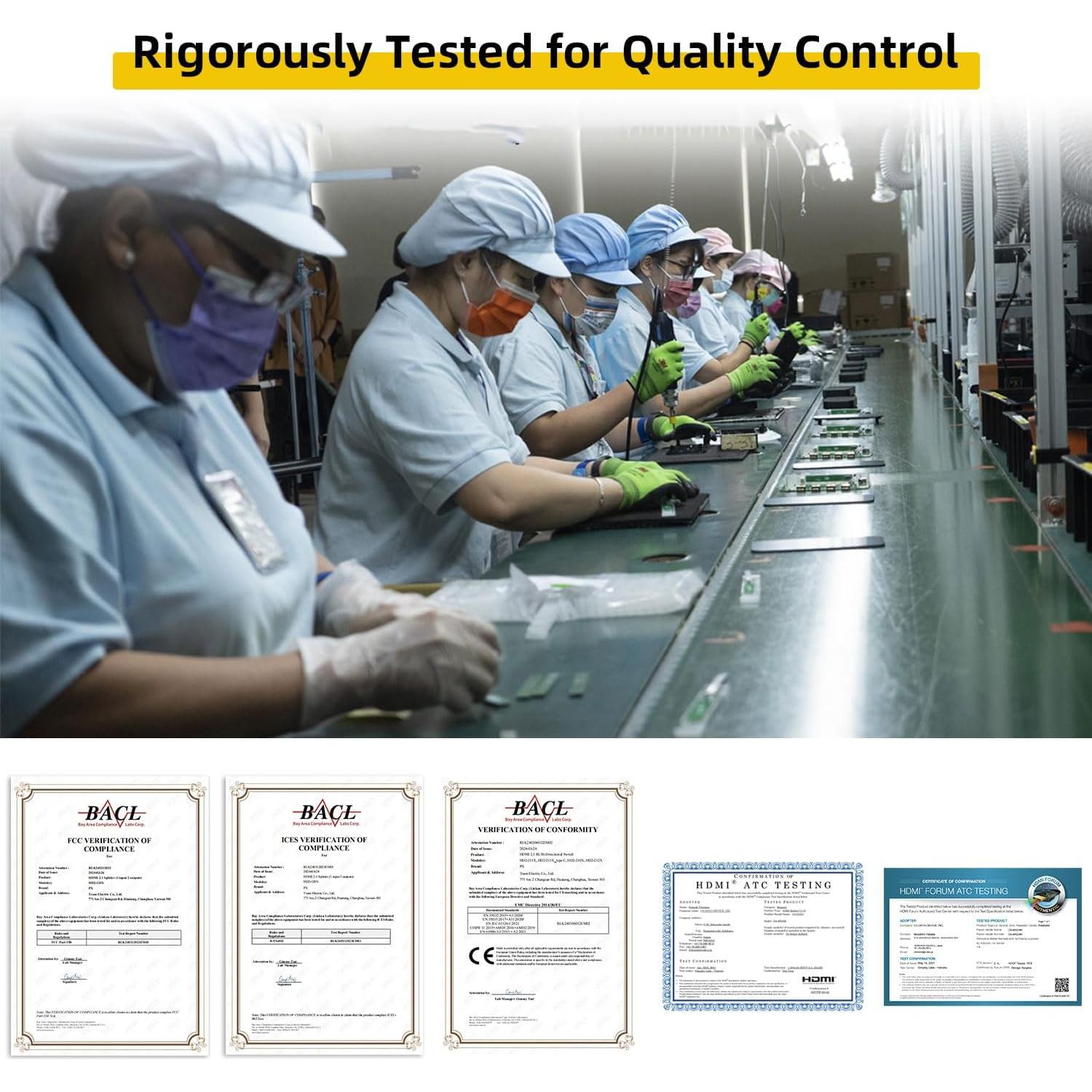 Divisor HDMI 8K 1x4 SHERRIVA UHD-1480, 48Gbps, HDCP 2.3