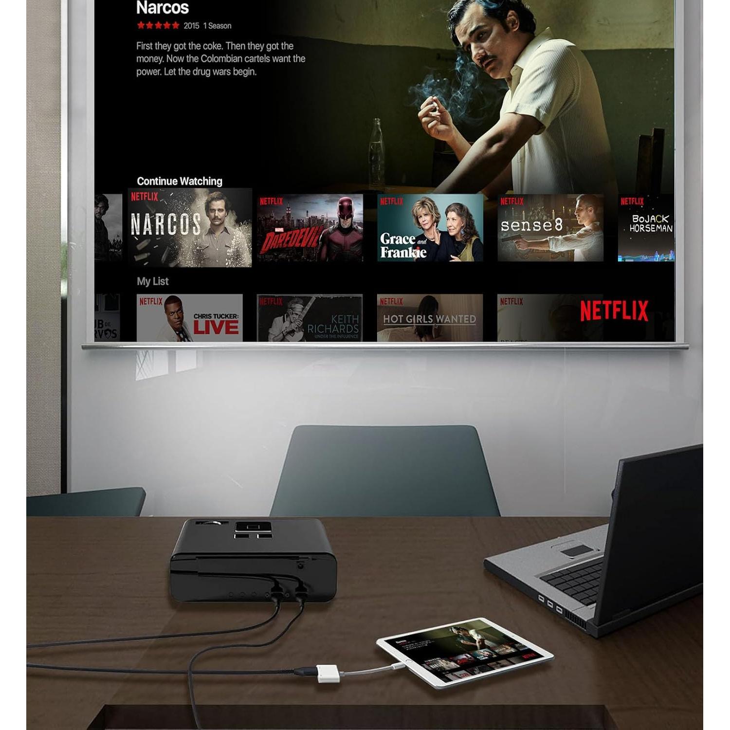 Adaptador USB-C a HDMI 4K@120Hz Apple para iPhone 15/16