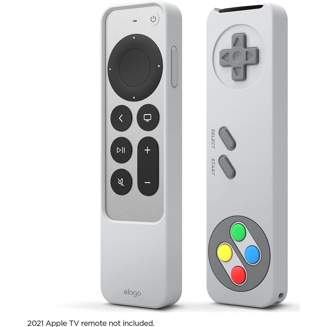 Funda Retro elago R4 para Control Remoto Apple TV 4K 2022/2021 - Gris Claro