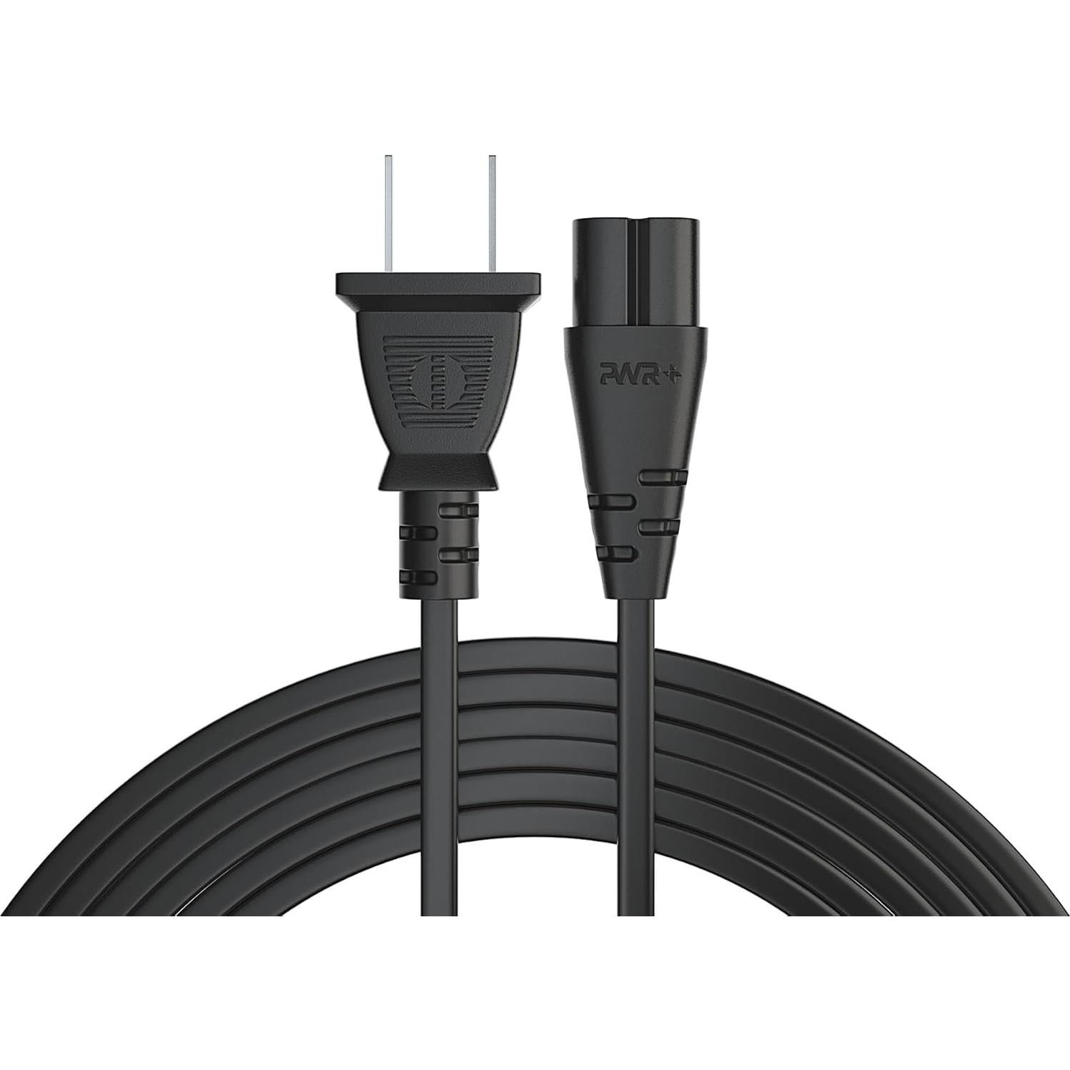 Cable de Alimentación de TV PWR+ 3.66m 2 Clavijas UL Certificado