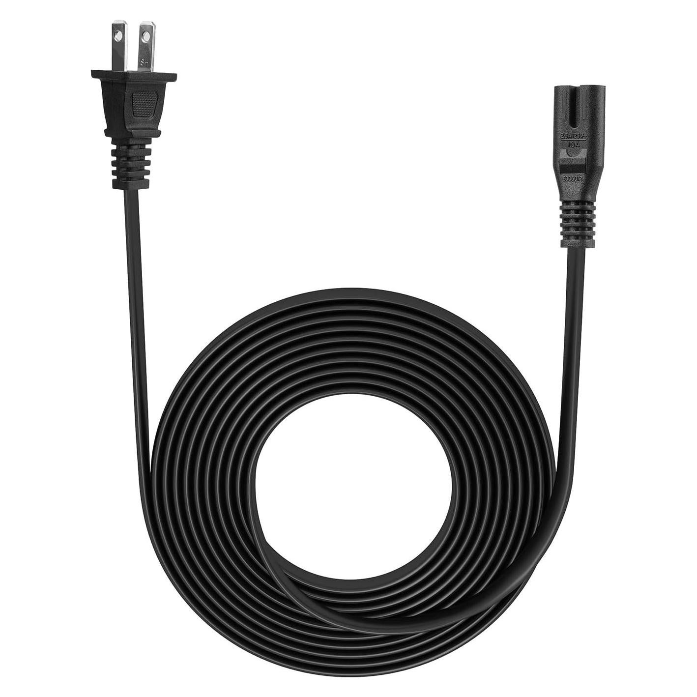 Cable de Alimentación 2 Clavijas para Apple TV 1ª-5ª Gen 1.83m