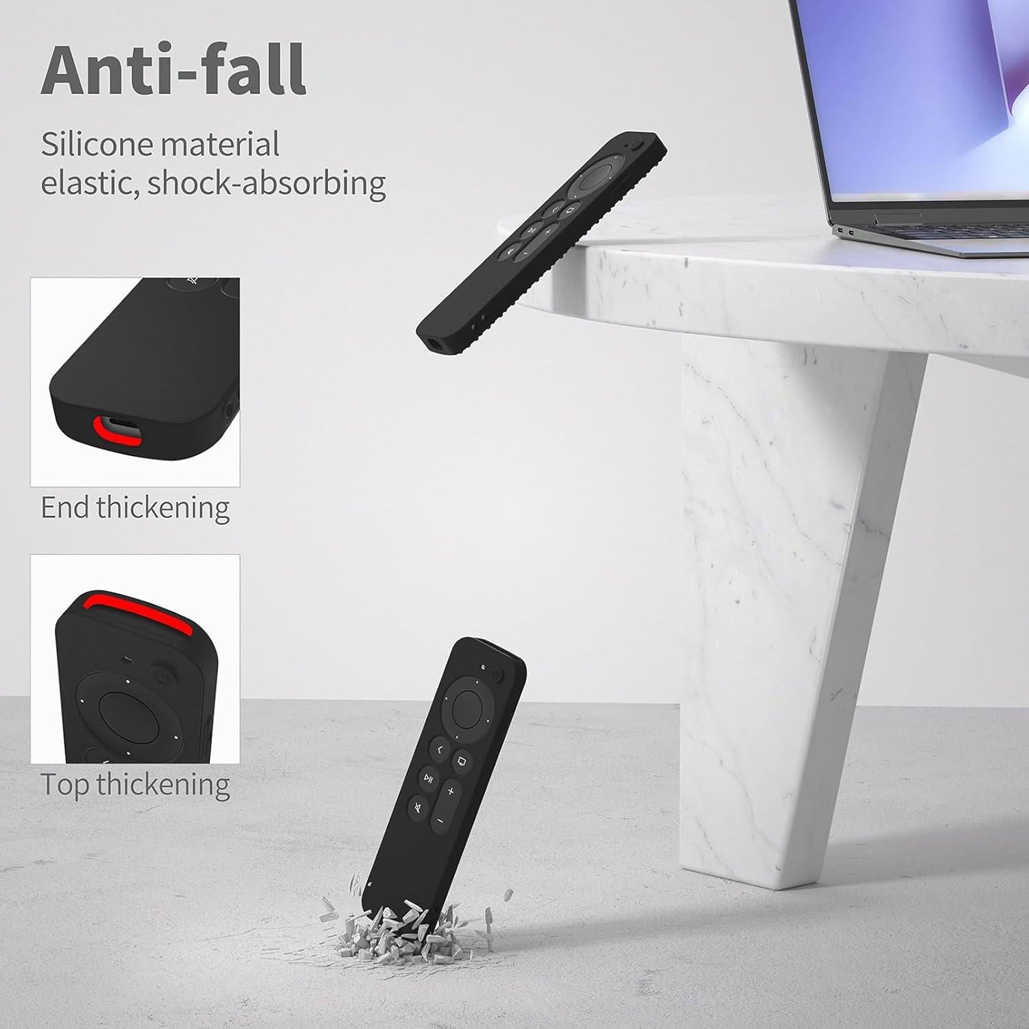 Funda de Silicona Hi Color para Control Remoto Apple TV 4K 2021-2022