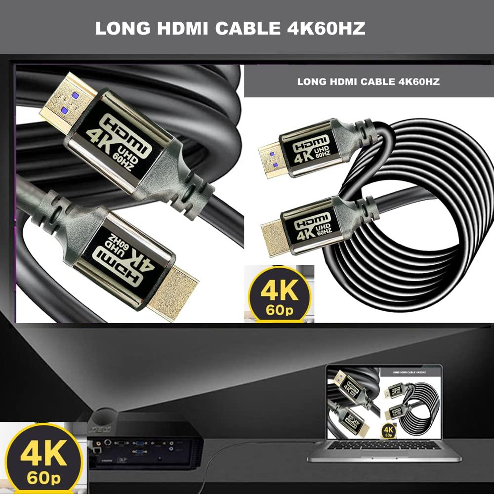 Cable HDMI 4K 18.3m Lianjie Alta Velocidad 18Gbps eARC HDR
