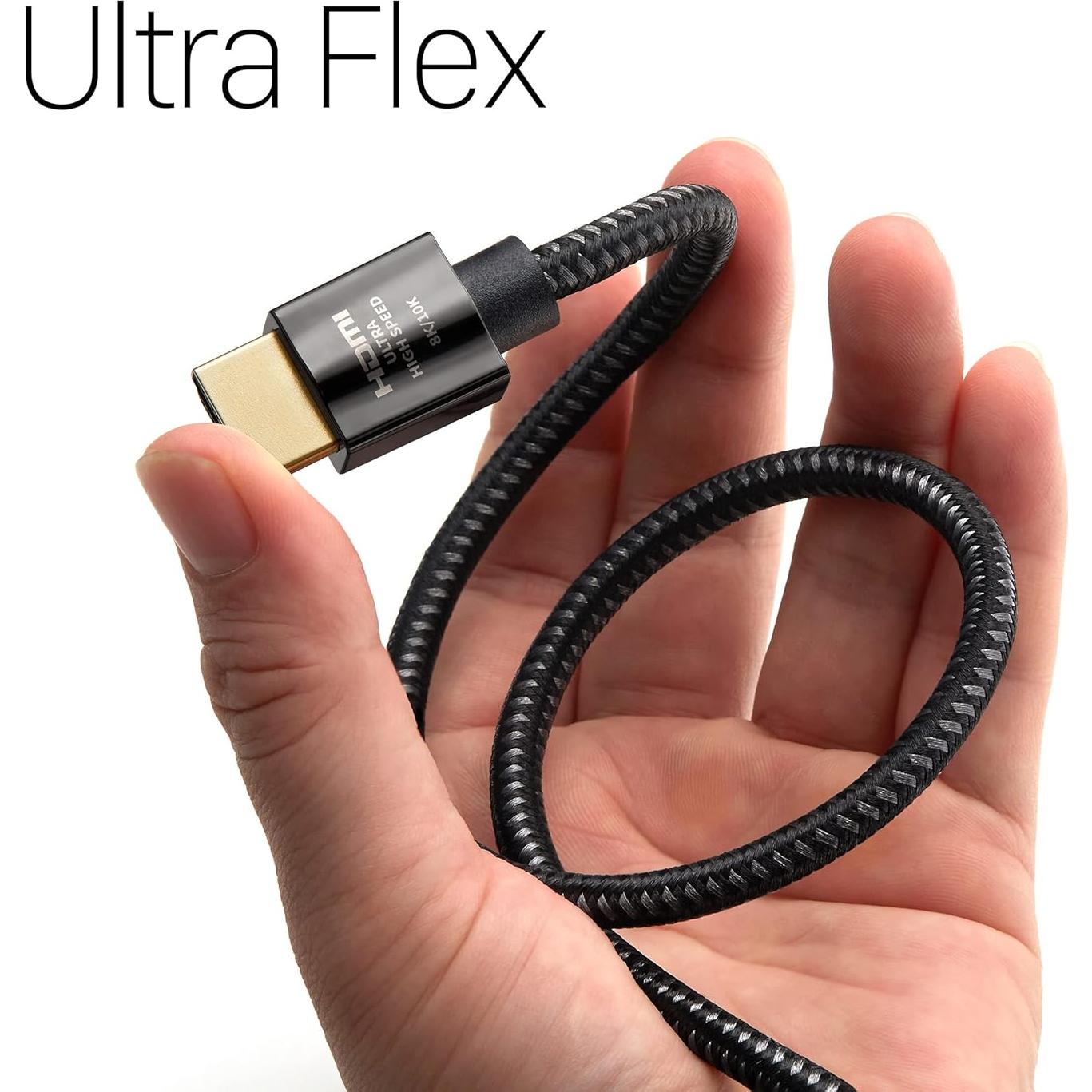 Cable HDMI Ultra High Speed Zeskit X-Tech 2m 48Gbps 8K 4K HDR