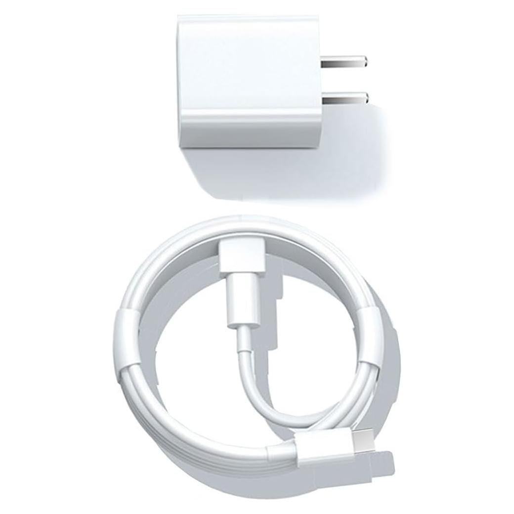 Cargador 20W Abysssea USB-C + Cable 1m para AirPods y Apple TV