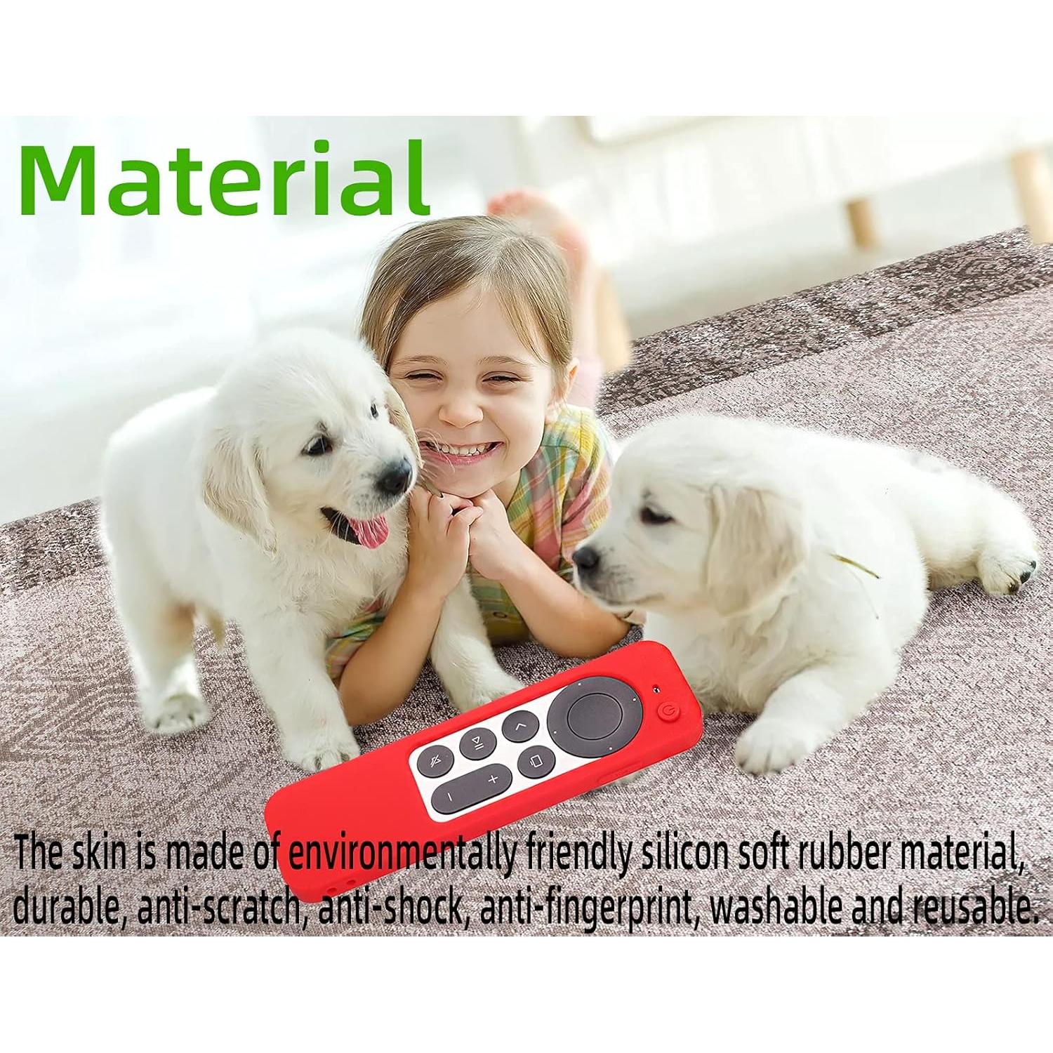 Funda de Silicona Hi Color para Control Remoto Apple TV Siri 2da Gen