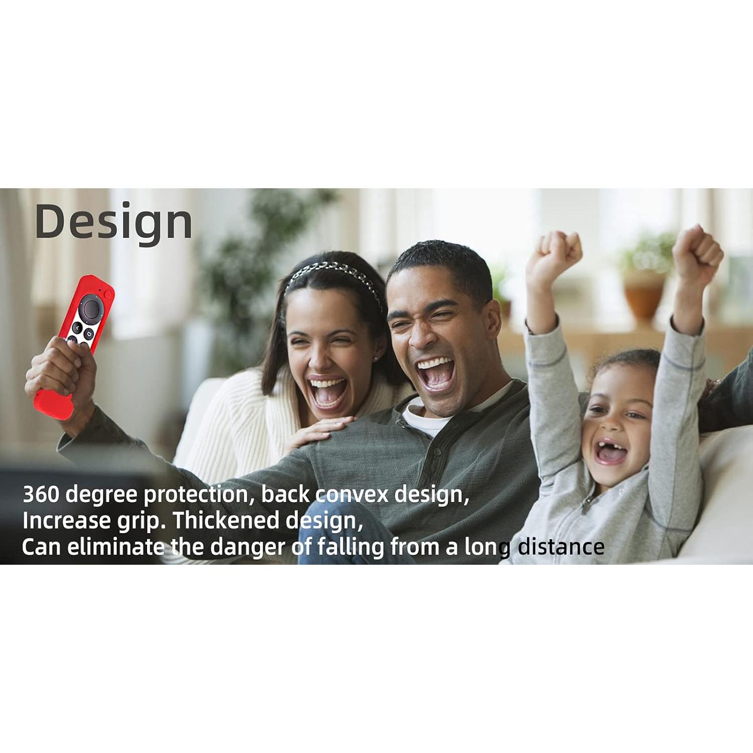 Funda de Silicona Hi Color para Control Remoto Apple TV Siri 2da Gen