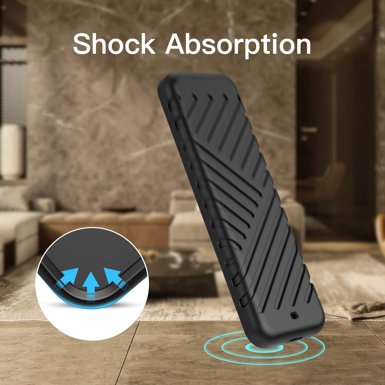 Funda de Silicona SITHON para Control Remoto Siri Apple TV 1ra Gen