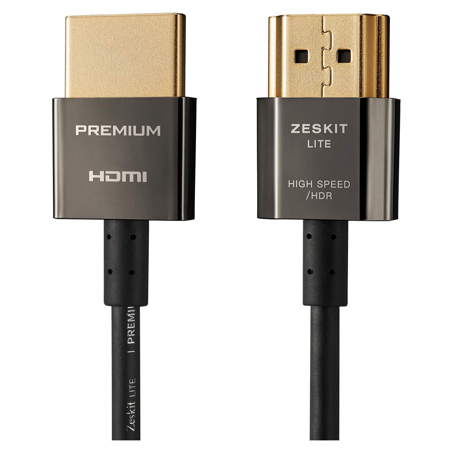 Cable HDMI 2.0b Zeskit Lite 1.5m Ultra Delgado 18Gbps 4K