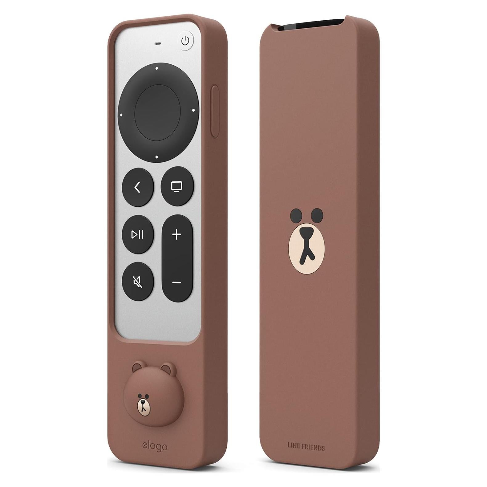 Funda Slim elago LINE Friends para Apple TV 4K Control Remoto Marrón