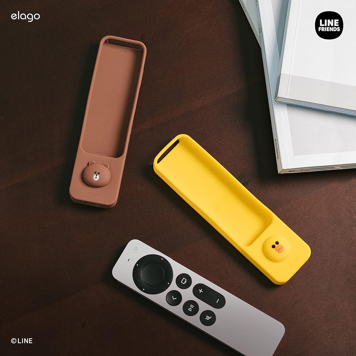 Funda Slim elago LINE Friends para Apple TV 4K Control Remoto Marrón