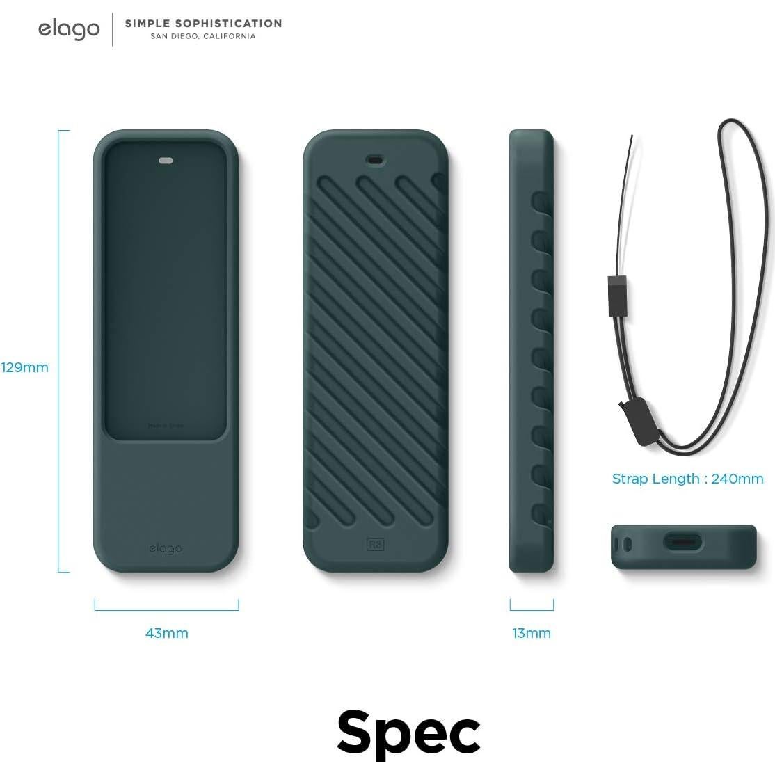 Funda Protectora elago R3 para Apple TV Remote - Verde Medianoche