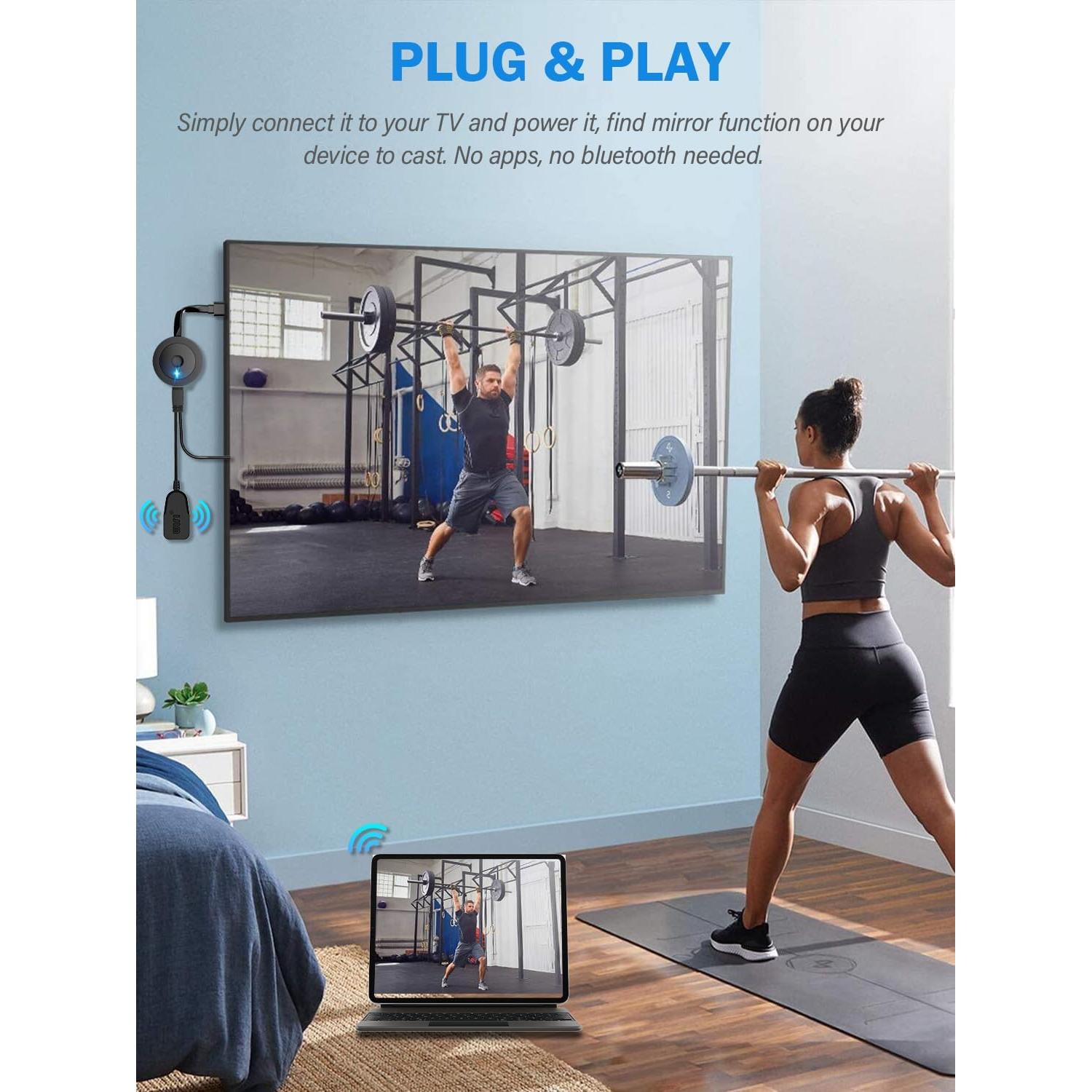 Adaptador de Pantalla Inalámbrico 4K DARLYOR HDMI G17