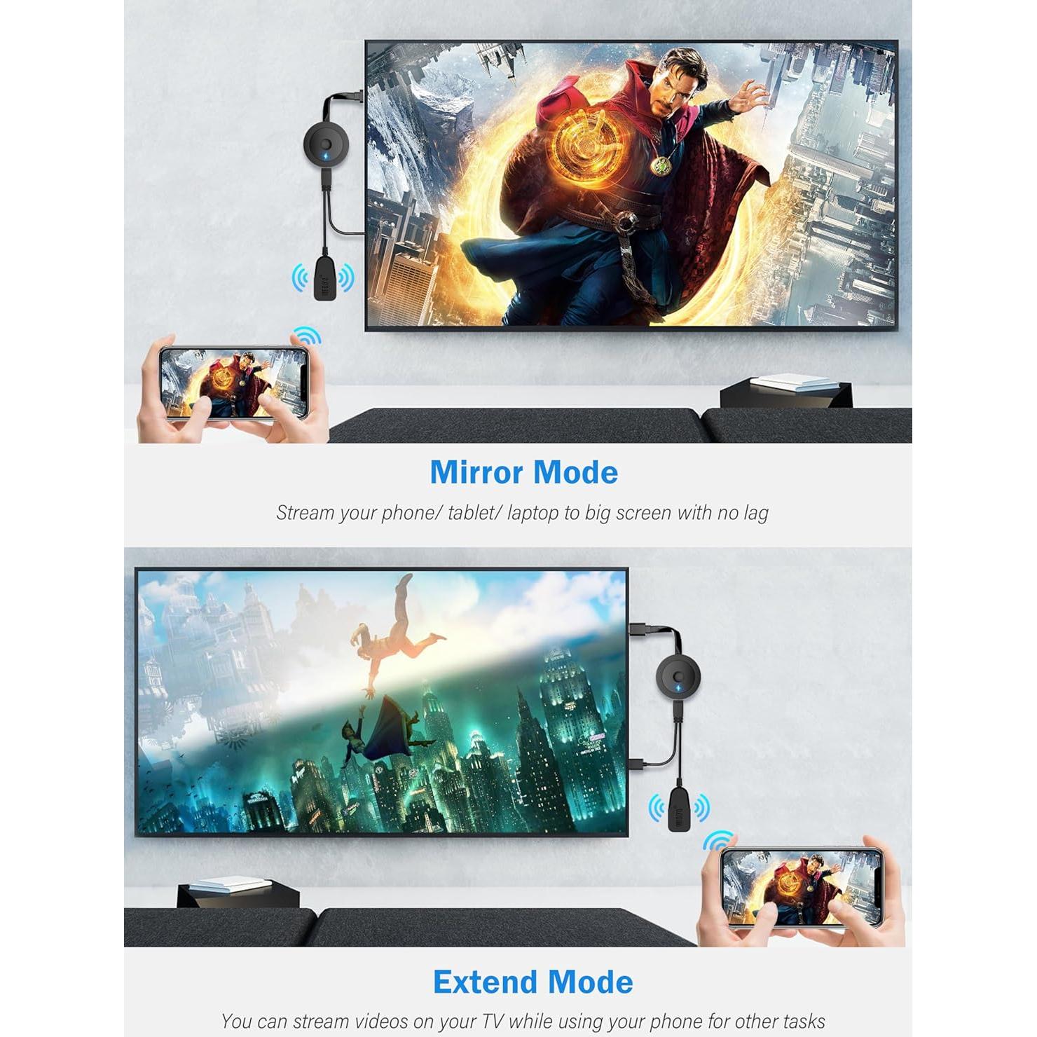 Adaptador de Pantalla Inalámbrico 4K DARLYOR HDMI G17