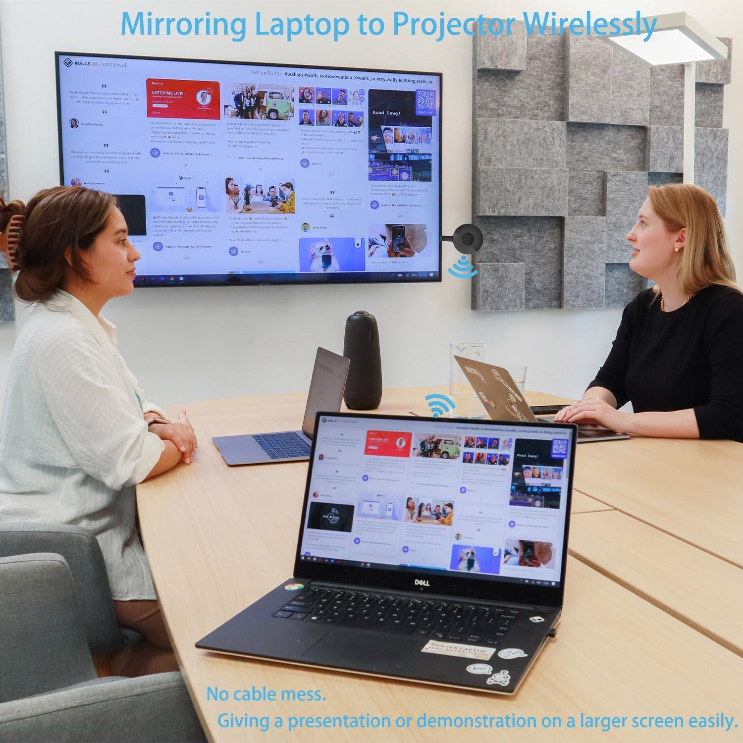 Adaptador de Pantalla Inalámbrico SmartSee G2025 HD 1080P