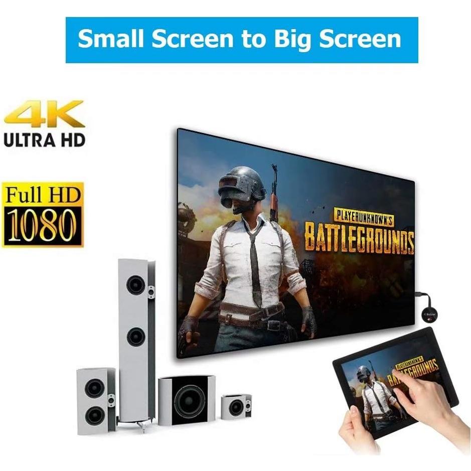 Receptor Inalámbrico SmartSee 1080P HDMI Duplicador de Pantalla