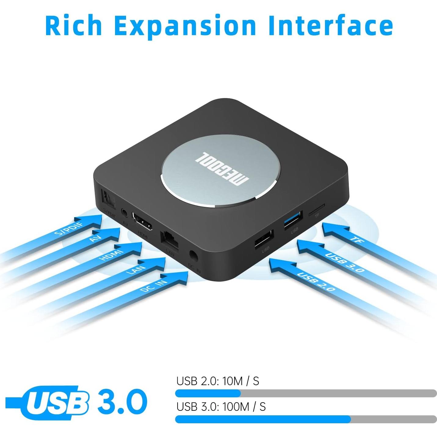 TV Box Android 11.0 MECOOL KM2 Plus 2GB 16GB 4K Dolby Atmos