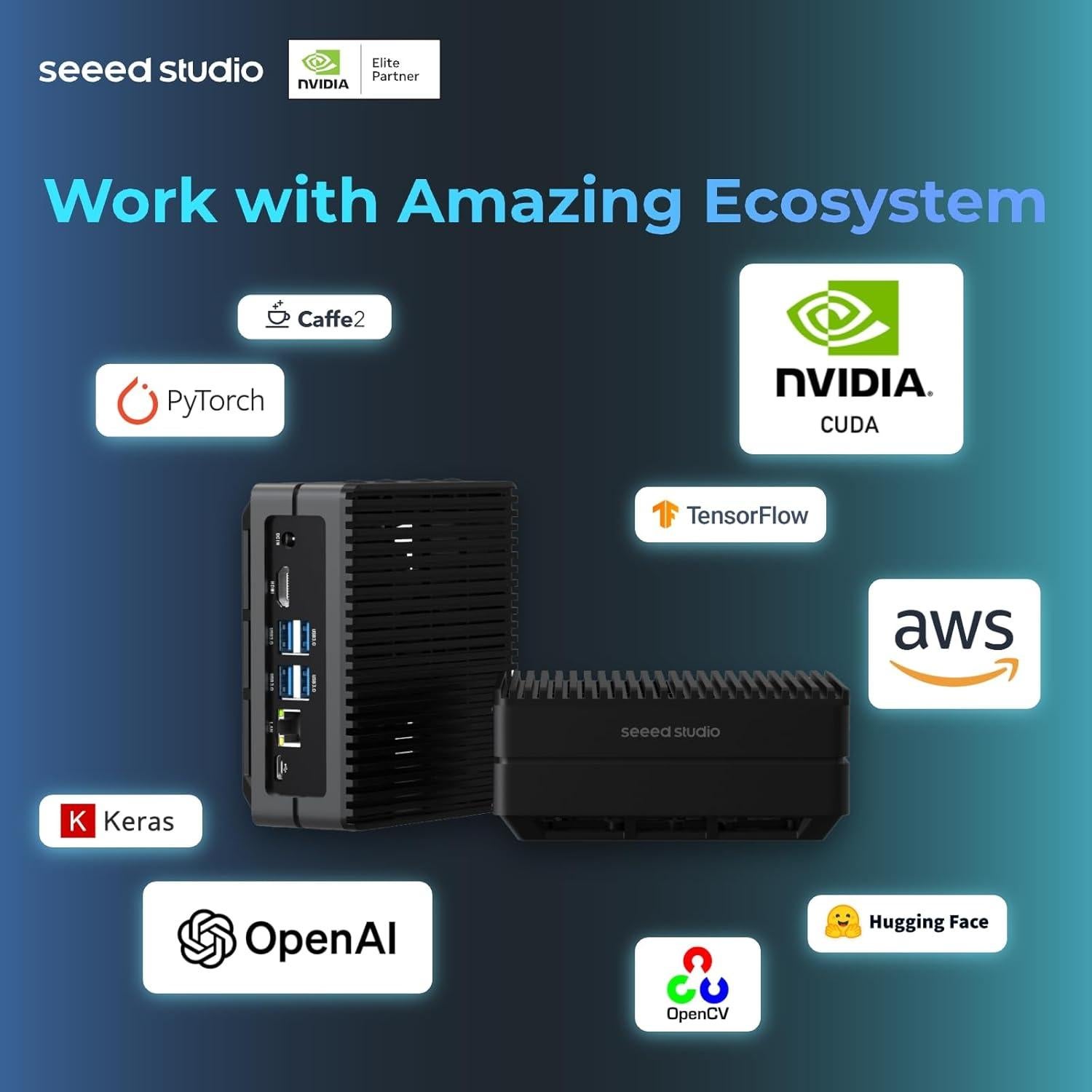 reComputer J3011 - Computadora Edge AI NVIDIA Jetson Orin 8GB