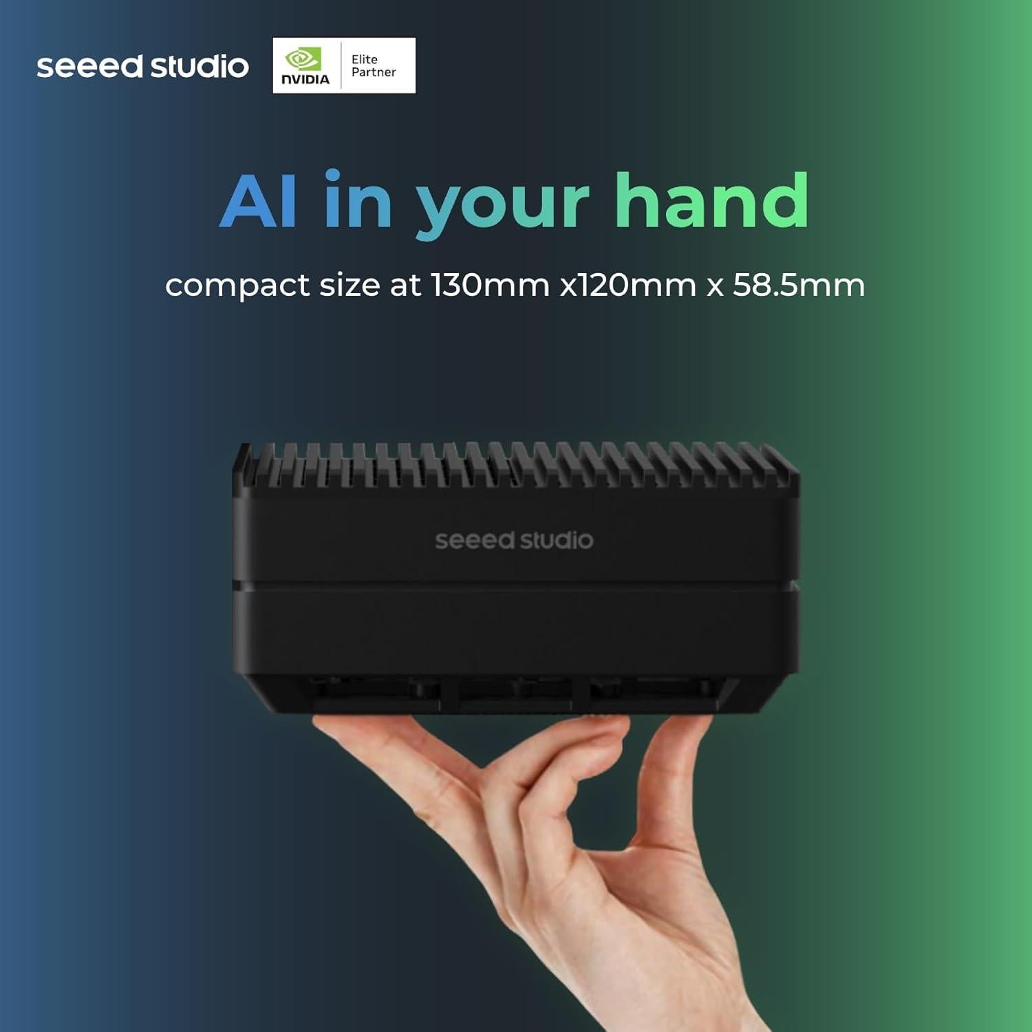 Dispositivo IA reComputer J4011 Seeed Studio con NVIDIA Orin NX 8GB