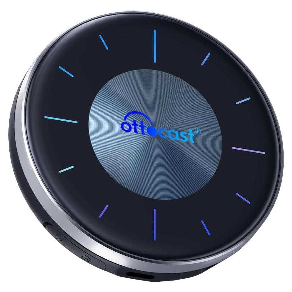 Adaptador Wireless CarPlay OTTOCAST P3 - Android 12, 8GB+128GB