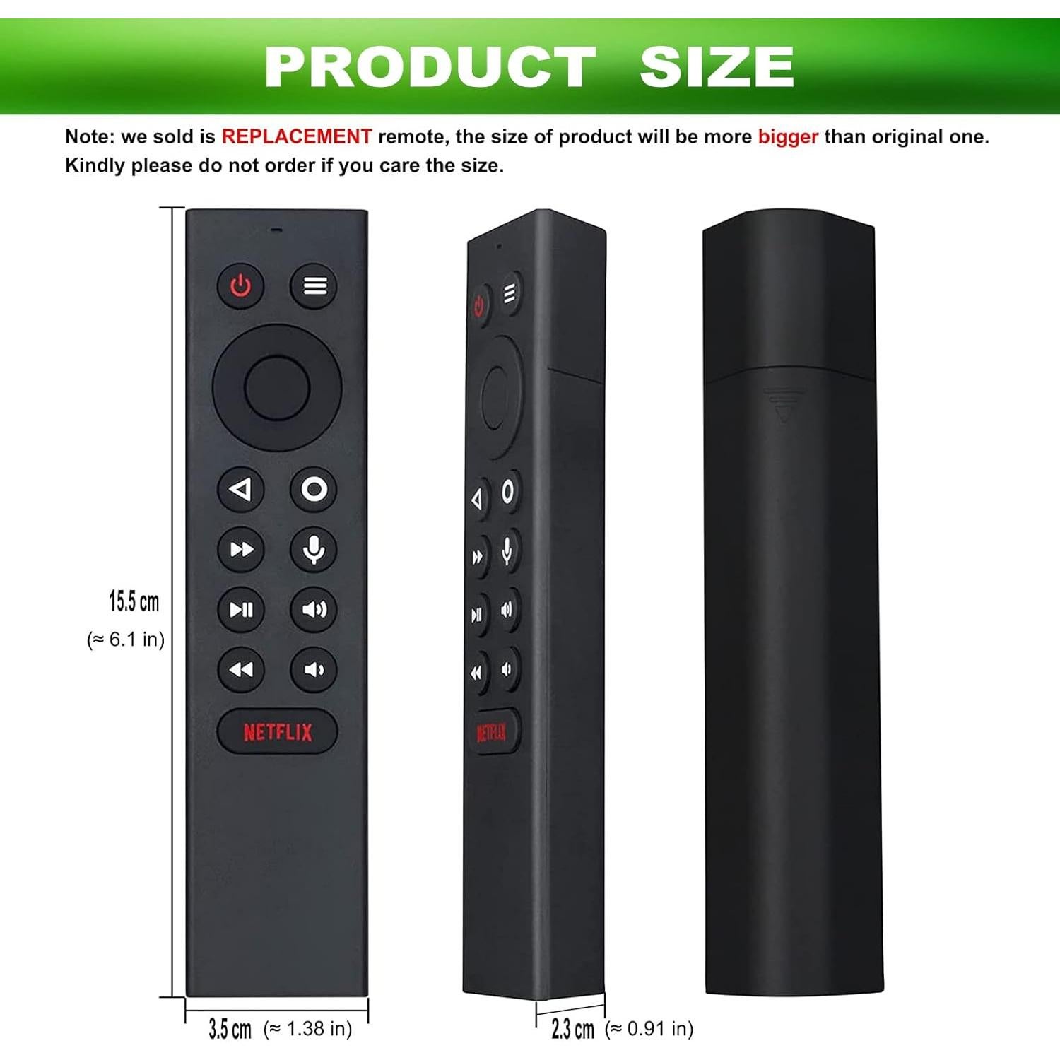 Control Remoto de Voz PERFASCIN P3700 para NVIDIA SHIELD TV