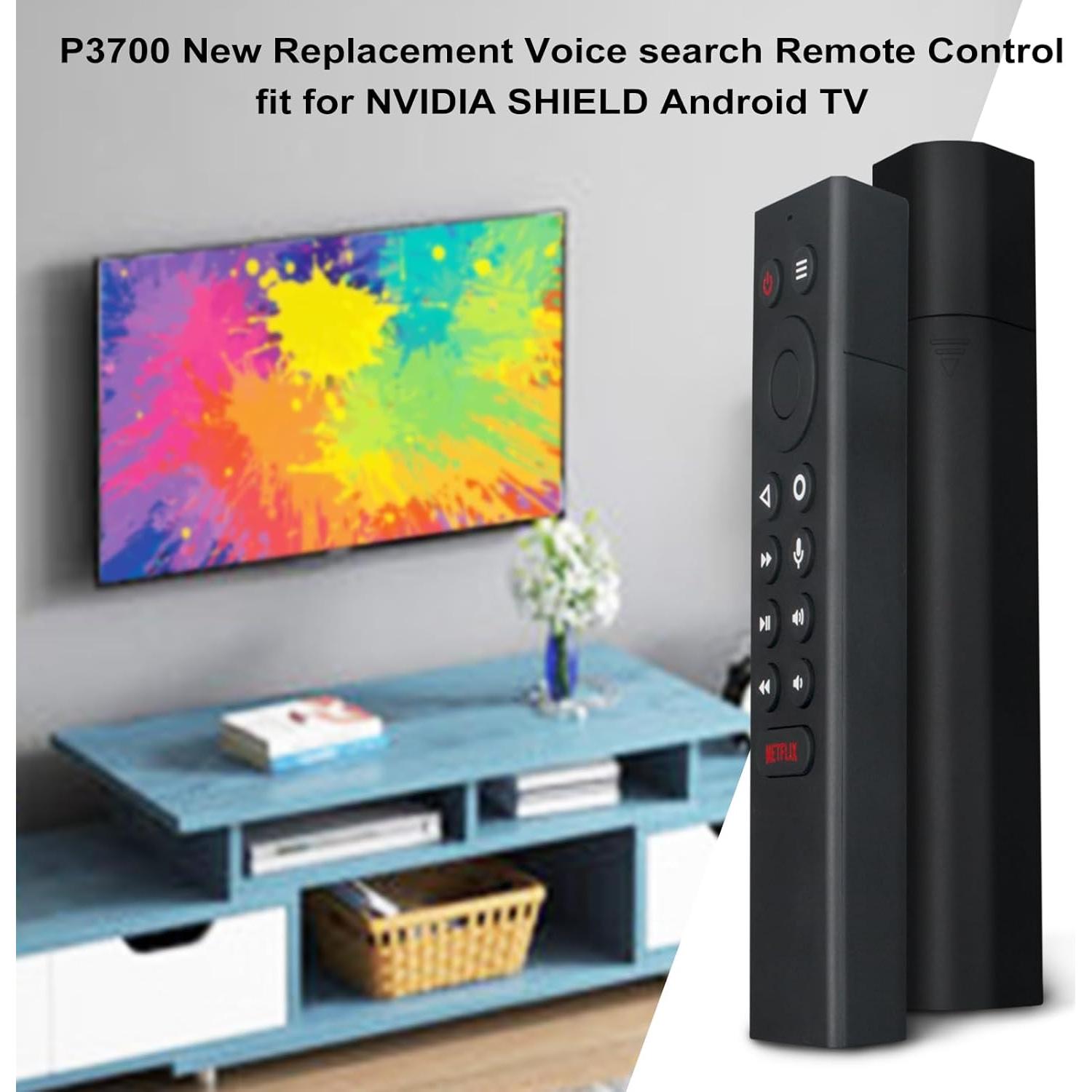 Control Remoto P3700 DeFascin para Nvidia Shield TV 2015/2017/2019