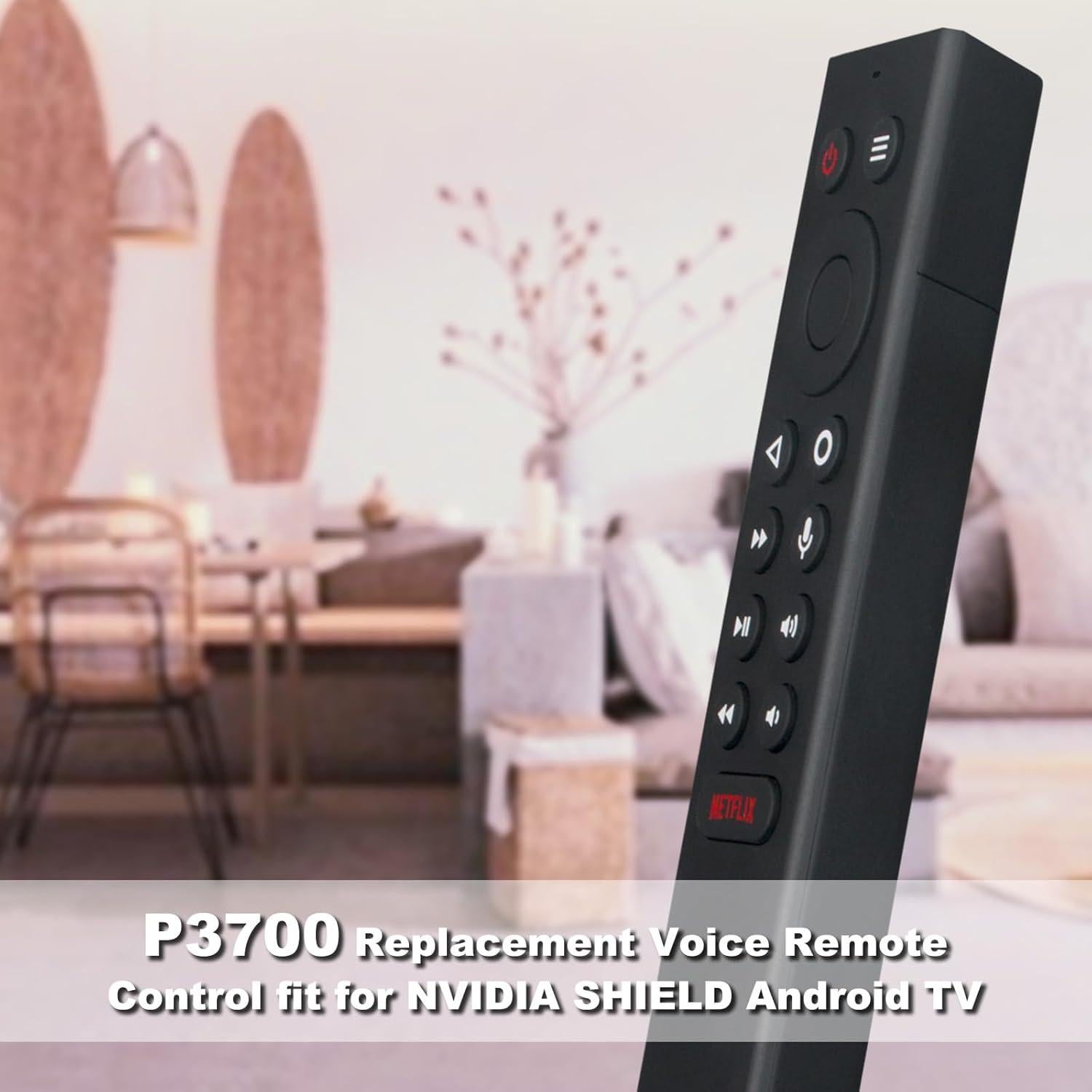 Control Remoto P3700 DeFascin para Nvidia Shield TV 2015/2017/2019