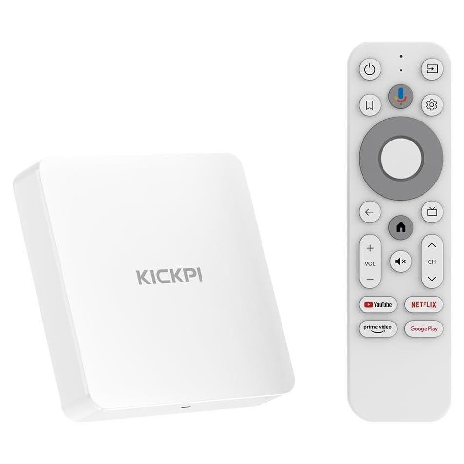 Caja de TV Inteligente KICKPI KP1 4K Android 11 2GB RAM 32GB