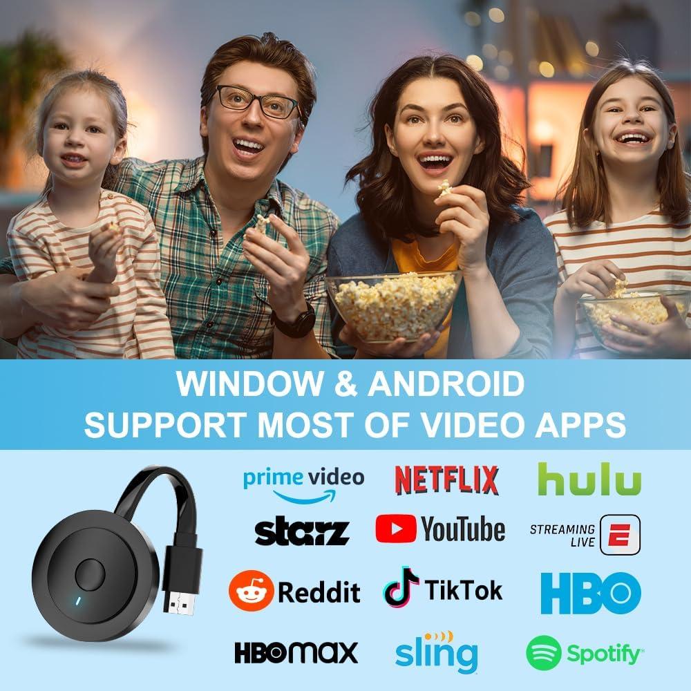 Adaptador HDMI Inalámbrico 4K SOCLLLife para iPhone y Android