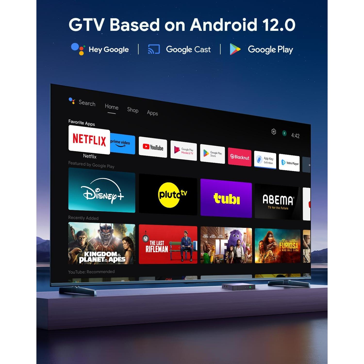 Android TV Box MECOOL KM9PRO MAX 2GB 32GB 4K Dolby Netflix