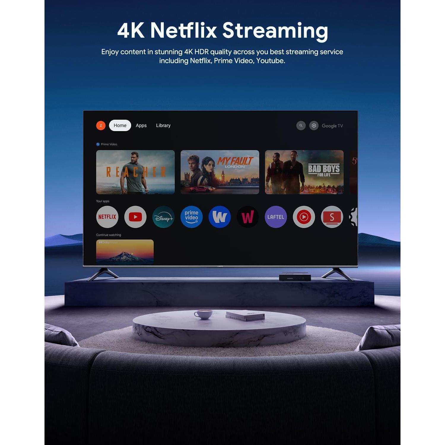 Android TV Box MECOOL KM9PRO MAX 2GB 32GB 4K Dolby Netflix