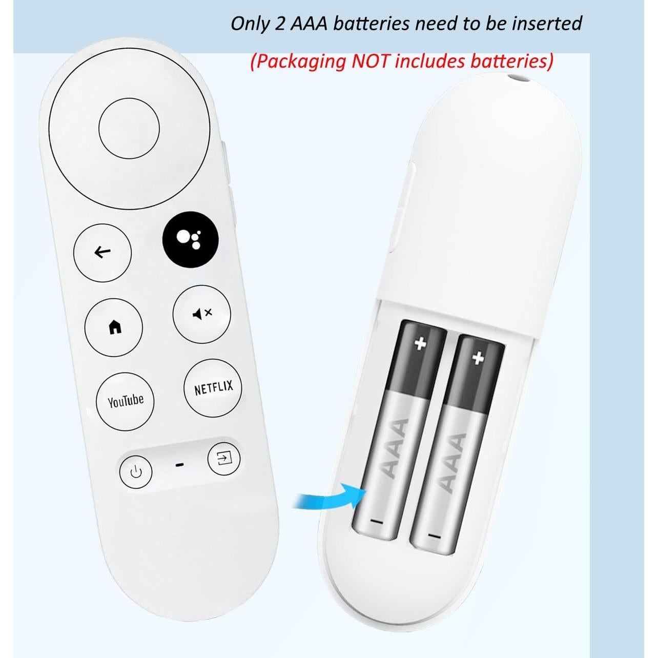 Control Remoto de Voz Dayume para Google Chromecast 4K