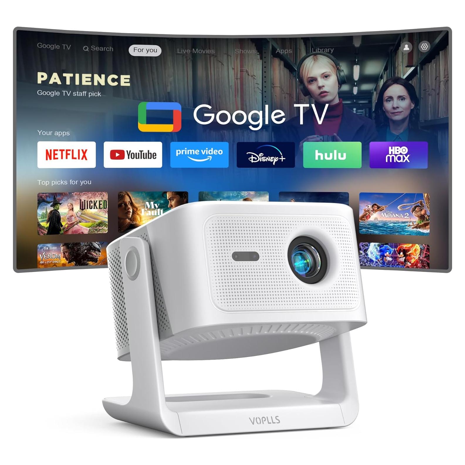 Proyector Inteligente 4K VOPLLS G3 con Google TV y Dolby