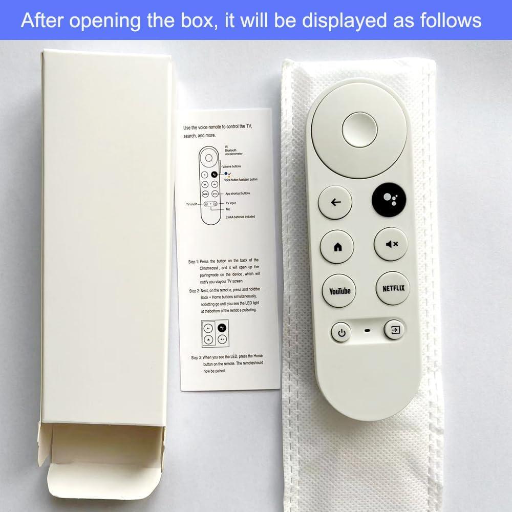 Control Remoto Reemplazo G9N9N para Google Chromecast 4K