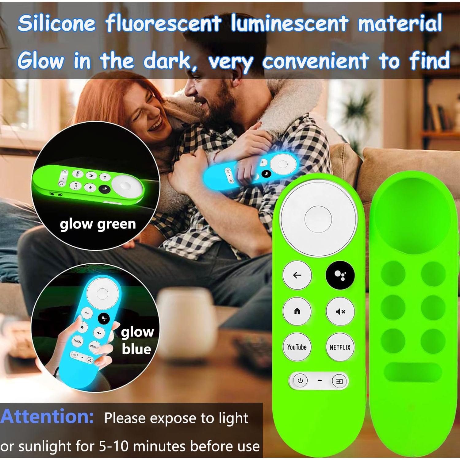 4 Fundas Protectores para Control Remoto Chromecast Google TV