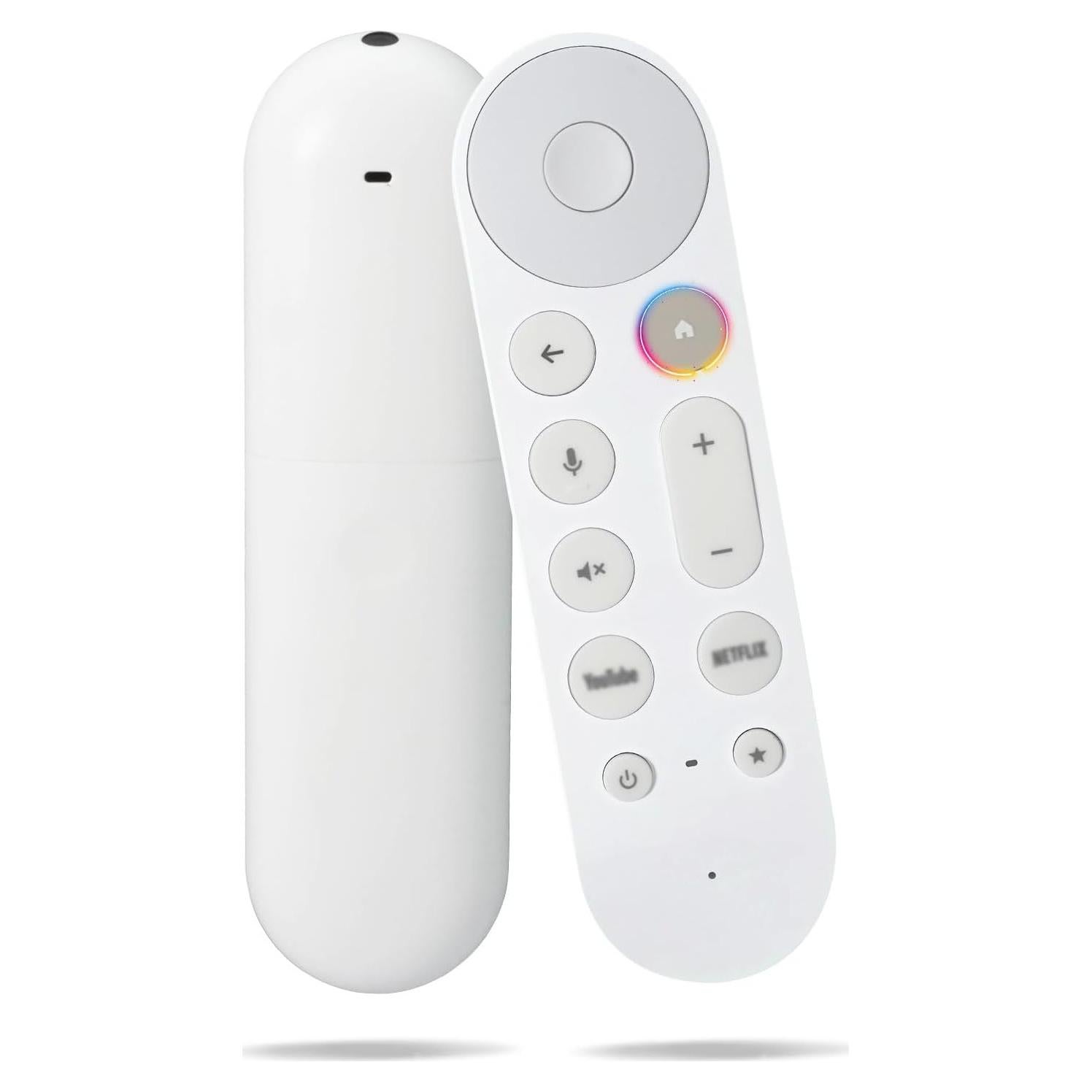 Control Remoto Reemplazo LUIRSAY para Google TV 4K - Blanco
