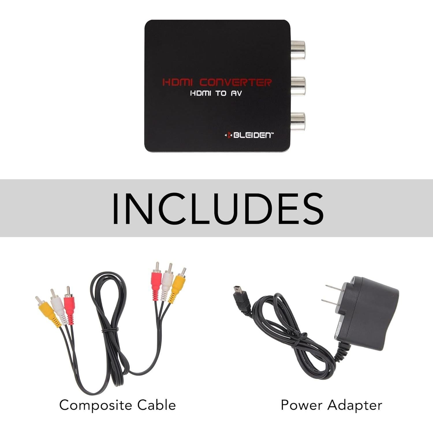 Convertidor HDMI a AV Bleiden para Amazon Streaming Stick