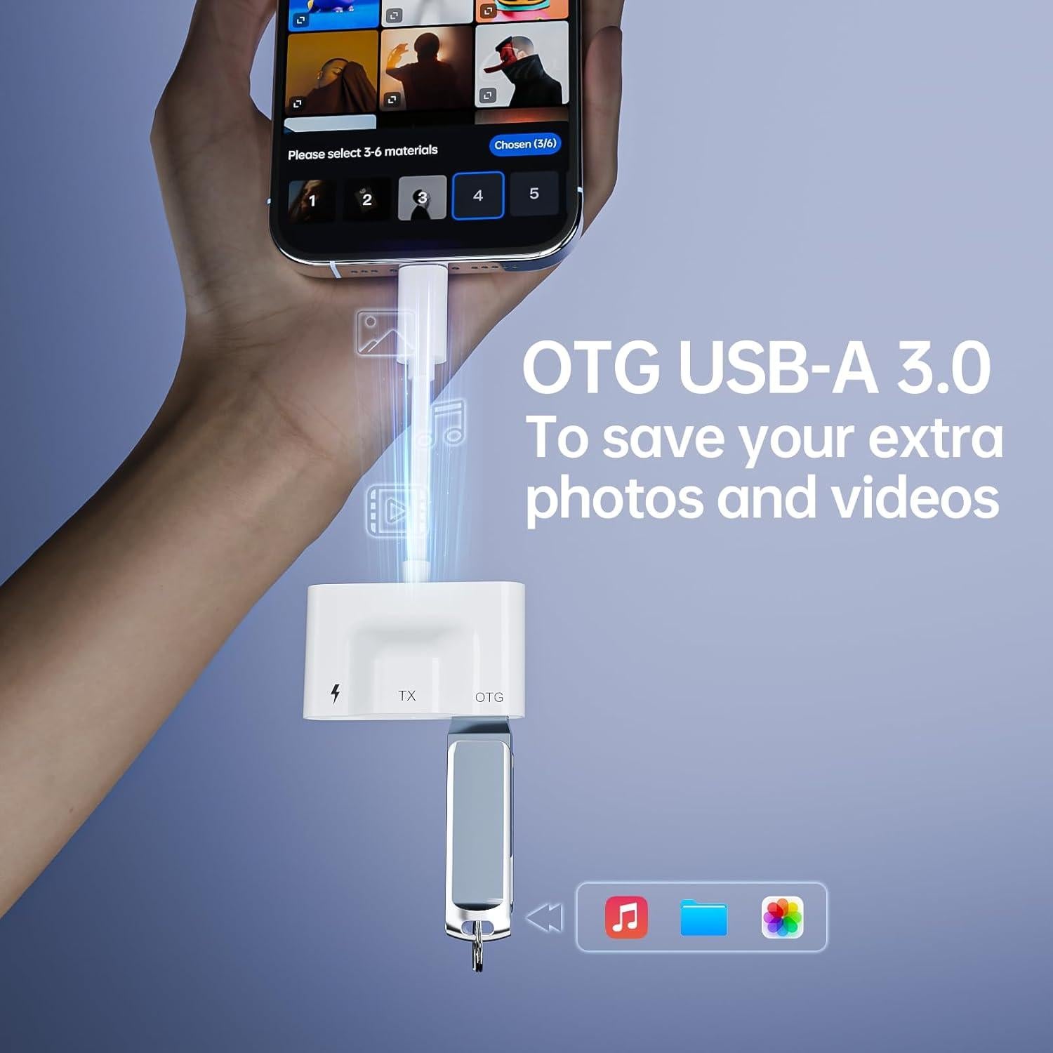 Transmisor y receptor HDMI inalámbrico USB C YICOSUN 1080P