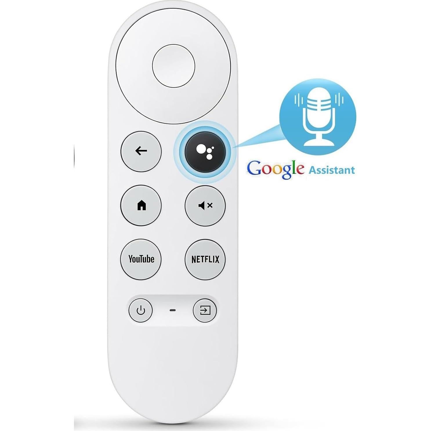 Control Remoto Reemplazo AZBME para Google Chromecast 4K